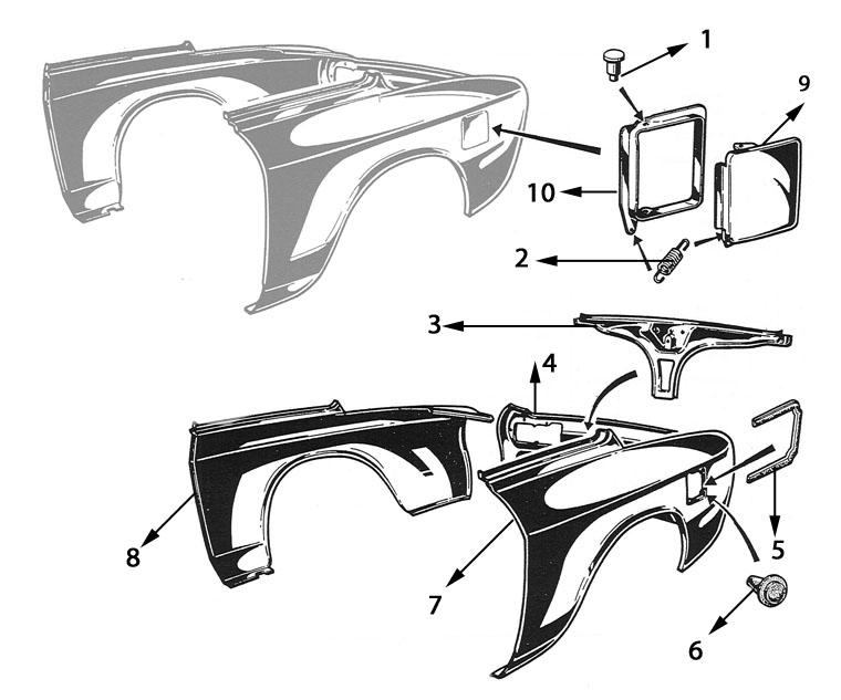 Carrosserie achter 007